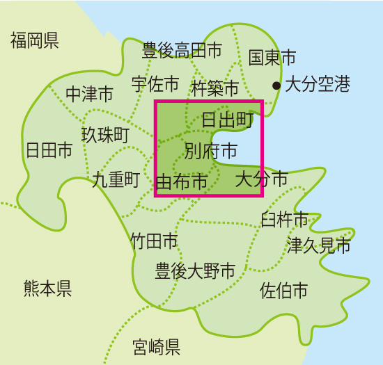 大分県地図